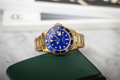 fratello Rolex submariner gold